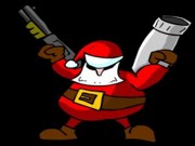 Serious santa