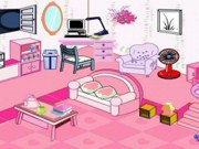 Pink apartment
